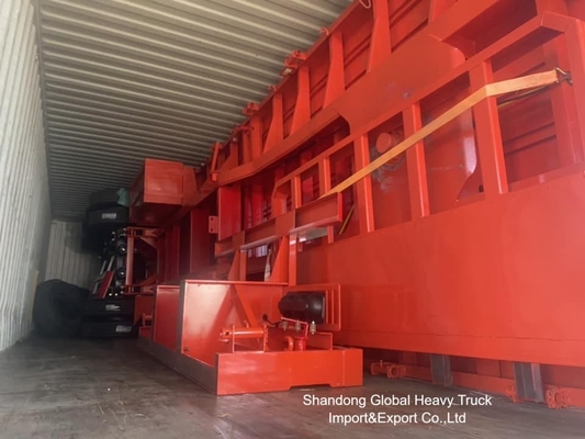 4 Axle Air Suspension Fence Semi-Trailer for Container Transport