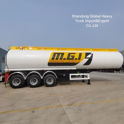 3 Axle 45000L Heavy Duty Oil Tanker Semi Trailer