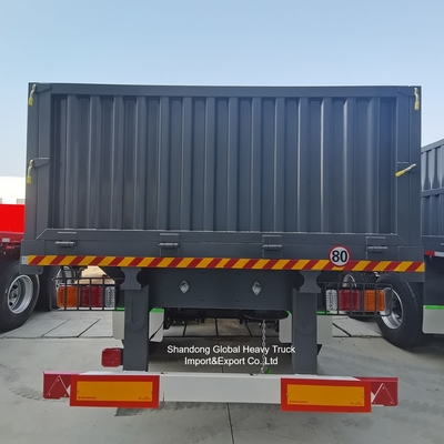 3-Axle Steel Fence Semi Trailer for Bulk Cargo Transport