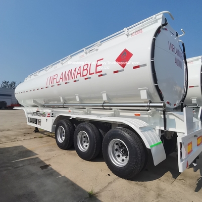 3 Axle Heavy Duty Fuel Tanker Semi Trailer 50000L Capacity