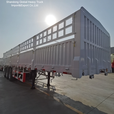 3-Axle Fence Semi Trailer for Livestock and Bulk Cargo Transport