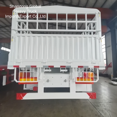 3-Axle Fence Semi Trailer for Livestock and Bulk Cargo Transport