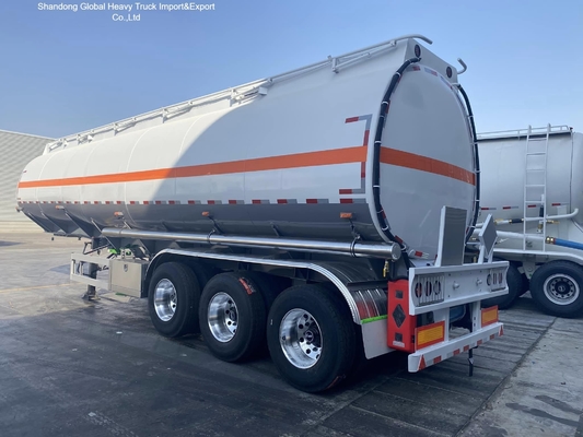 3-Axle 45000L Diesel Gasoline Tanker Semi Trailer with ABS Brakes