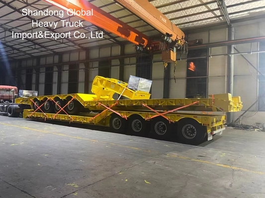 40FT Heavy Duty Tri-Axle Flatbed Semi Trailer - ECE, CE Certified