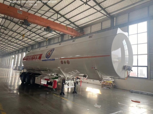 48000L Oil Fuel Tanker Semi Trailer 3 Axle Heavy Duty