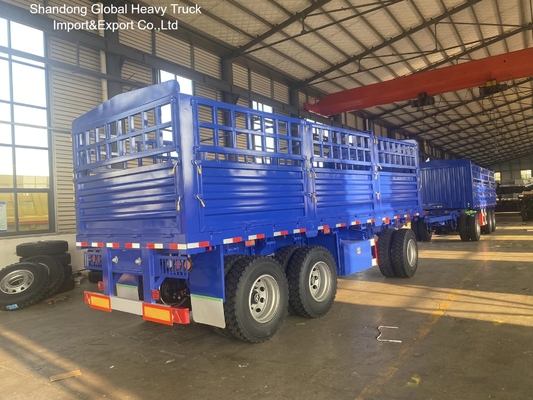3 Axle Full Semi Trailer for Agricultural and Industrial Transport