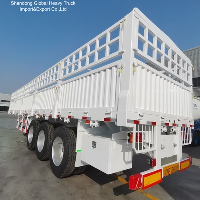 3-Axle Fence Semi Trailer for Livestock and Bulk Cargo Transport