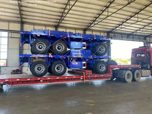 3 Axle Full Semi Trailer for Agricultural and Industrial Transport