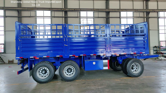 3 Axle Full Semi Trailer for Agricultural and Industrial Transport