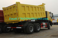10 Wheeler 6x4 Yellow Heavy Duty Dump Truck For Road Project Solution ZZ3257N3847A