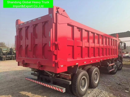 HOWO Dump Truck Tipper Truck with 400L Fuel Tank EURO II/III Emission Standard and 10 or 12-speed Manual Gearbox