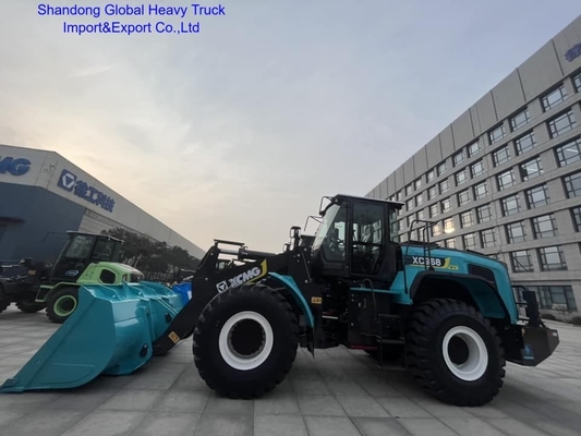 XCMG XC968 6 Ton Wheel Loader with 3.5m3 Rock Bucket