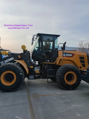 XCMG ZL50GN 5 Ton Wheel Loader with 220 HP Engine and ZF Gearbox for Heavy-Duty Performance