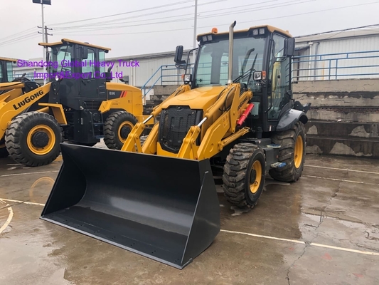 Liugong 777A Mini Wheel Backhoe Loader 2.5t Bucket Load