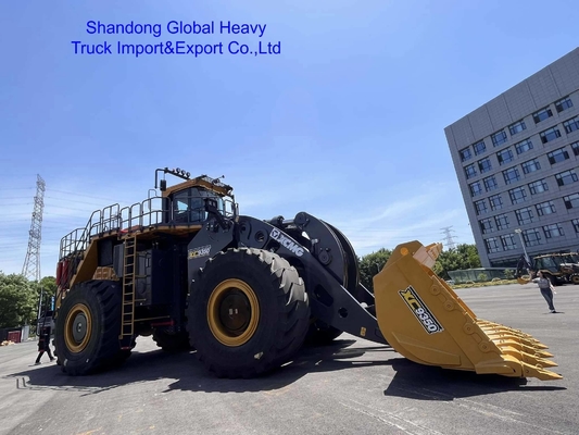 XC9350 Mining Wheel Loader 35ton 18 Cbm Hydraulic Transmission