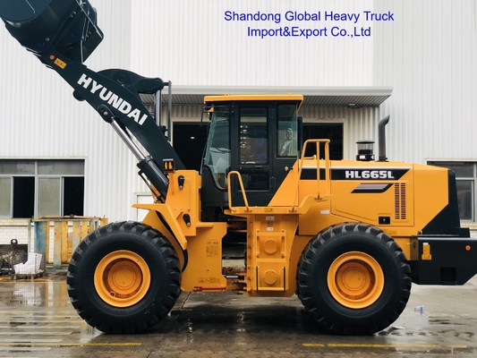 Front End Loader Hl665L Hl660L Wheel Loader 5 Ton with Hydraulic Mechanical Transmission