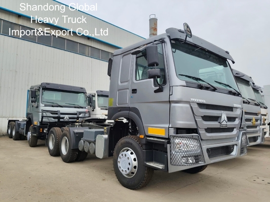 HOWO 6x4 Tractor Truck 400HP Diesel Manual Transmission