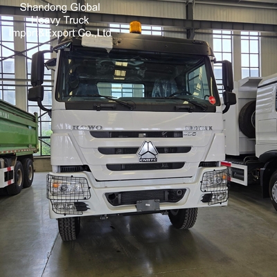Used Sinotruk HOWO 6x4 Tractor Truck Euro 2 Diesel Engine