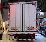 Optional Color 4x2 Cargo Box Truck , Heavy Duty Box Truck With HW76 Cab