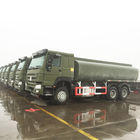 LHD / RHD Water / Milk Tanker Truck 20000L With HW76 Lengthen Cab ZZ1257N4641W