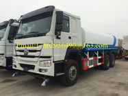 16-20m3 Water / Fuel Road Tankers , Fuel Bowser Truck With 12.00R20 Radial Tire