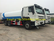 16-20m3 Water / Fuel Road Tankers , Fuel Bowser Truck With 12.00R20 Radial Tire