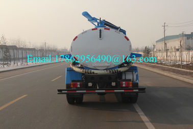 16-20m3 Water / Fuel Road Tankers , Fuel Bowser Truck With 12.00R20 Radial Tire