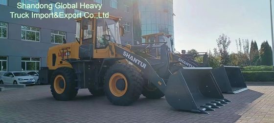 SEM 655D Wheel Loader with 5 Ton Rated Load 162 kW Power and Hydraulic Transmission