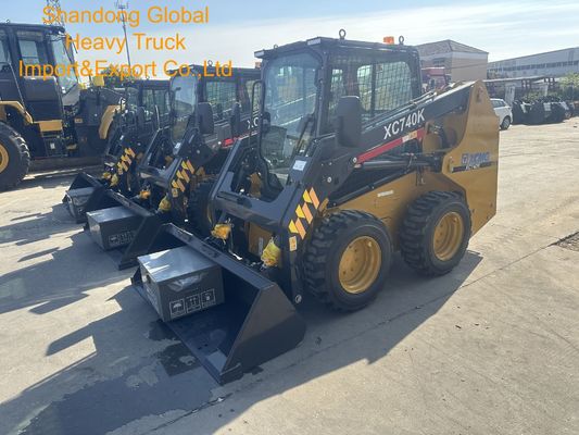 XCMG XC740K Compact & Maneuverable Wheel Loader with Euro 5 Emission Standard and Multi-Function Versatility