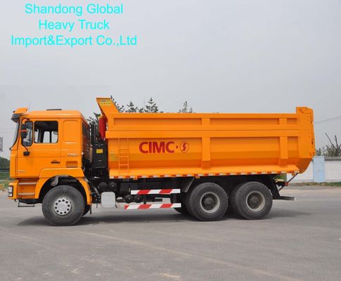 Shacman F3000 6X4 Dump Truck with 400L Fuel Tank Weichai 380HP Engine and 9/12-Speed Manual Gearbox