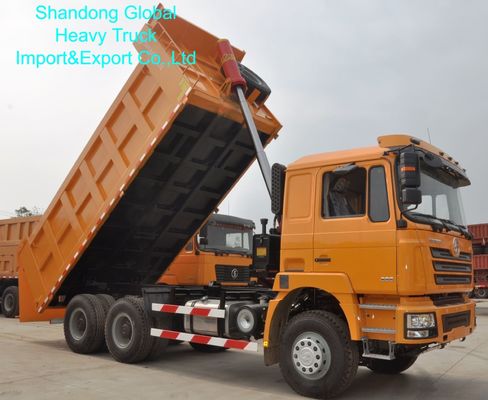 Shacman F3000 6X4 Dump Truck with 400L Fuel Tank Weichai 380HP Engine and 9/12-Speed Manual Gearbox