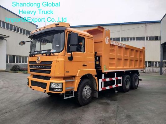 Shacman F3000 6X4 Dump Truck with 400L Fuel Tank Weichai 380HP Engine and 9/12-Speed Manual Gearbox