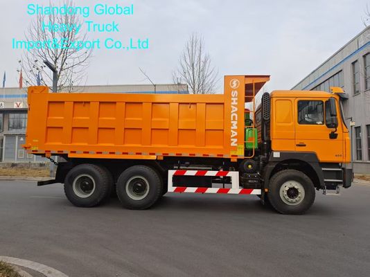 Shacman F3000 6×4 Dump Truck with 25-30 Tons Payload Heavy-Duty Construction and High-Strength Steel Chassis