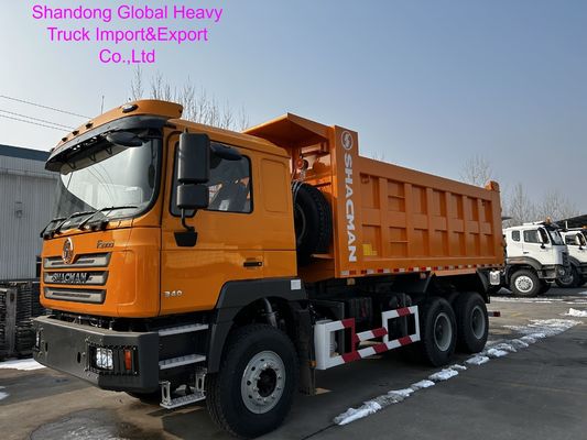Shacman F3000 400HP Heavy Duty Dump Truck with 400L Fuel Tank Air Suspension Seat and U-shape Dump Body