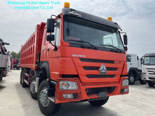 HOWO-7 8x4 Heavy Duty Dump Truck with 12.00R20 Tyres 400L Fuel Tank and 8600×2300×1500 mm Cargo Box