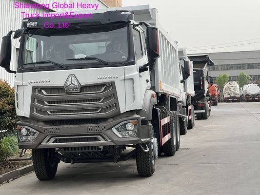 Sinotruk HOWO NX Heavy Duty Dump Truck with Left/Right Hand Driving Air Suspension Seat and HW19710 Transmission