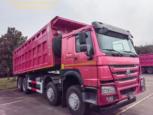 Heavy Duty HOWO Dump Truck 400 HP 35-40 Tons Capacity 8600 ×2300×1500 mm Cargo Box