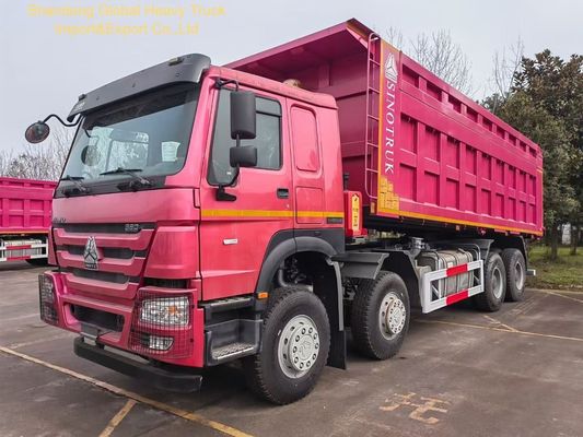 Sinotruk HOWO Used Tipper Truck 380HP 430HP Cargo Truck 12 Wheels 8X4 HOWO Dump Truck