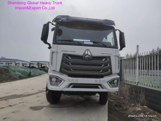 HOWO NX Tractor Truck with 400-600L Fuel Tank 12-Speed Manual Transmission and 10 Wheel Configuration for Heavy-Duty Transport