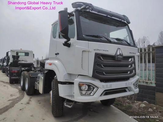 HOWO NX Tractor Truck with 400-600L Fuel Tank 12-Speed Manual Transmission and 10 Wheel Configuration for Heavy-Duty Transport