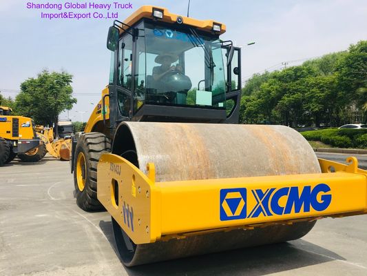 Official Compactor China 14ton Heavy Self-Propelled Vibratory Roller Xs143j in Algeria 