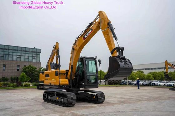 High Quality Hot Selling Xe155D 15ton Tier 2 Mining Construction Crawler Excavator with Attachment