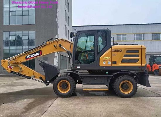 Hot Sale China Xe155wga Wheel Excavator with High Efficiency 0.58cbm Bucket