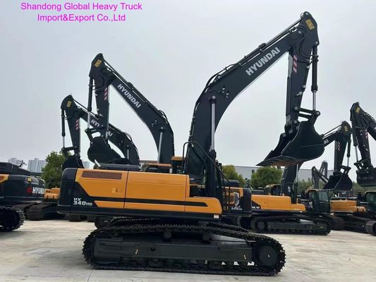 Hx340HD Hydraulic Crawler Excavator with 212 kW Engine Power and 1.45cbm Bucket Capacity for Heavy-Duty Earth Moving
