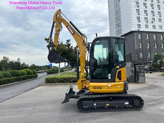 XCMG Official Xe35u 4.2 Ton Chinese Used Mini Micro Small Crawler Excavator 