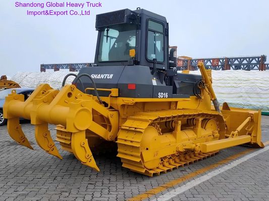 R&L SD16 SD17 SD22 New and Used Machinery Hydraulic Middle Bucket Track/Crawler Bulldozer with Blade and Logging Winch