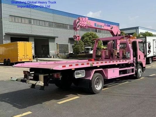 New 12t Left-Hand Drive Boom Truck Crane with 360° Rotation and 7-9 Meters Lifting Height