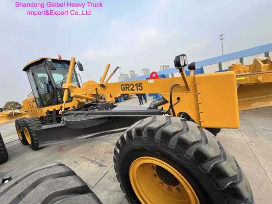 Shantui GR215 Motor Grader 160kW Hydraulic Wheeled for Road Construction