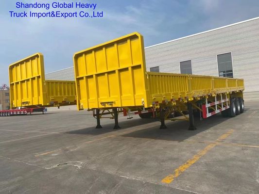 2/3/4 Axles 20FT/40FT/45FT 40tons 60tons Flatbed/Platform Container Cargo Transport Semi Truck Tanker Trailer