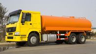 Square Type Oil Tanker Vehicle , 6x4 Water Transport Truck With Tank ZZ1257M4647C